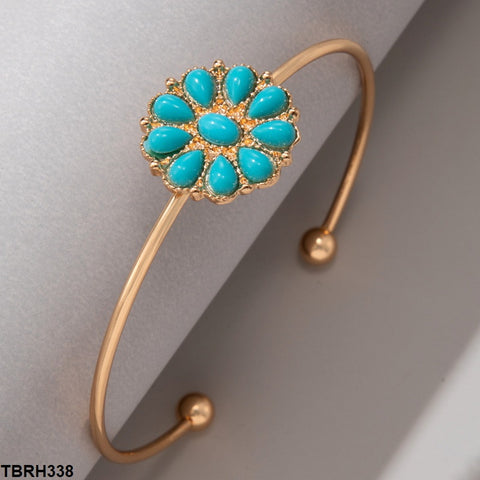 TBRH338 YYE Round Flower Bracelet - CBRH
