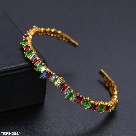 TBRH354 BYJ Baguette Girl Small Hand Cuff (1.3 Inch) - TBRH