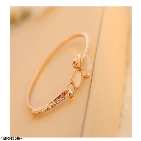 TBRH358 LQP 3 Heart Bracelet - CBRH