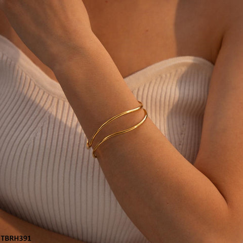 TBRH391 HLN Wavy Bracelet - CBRH