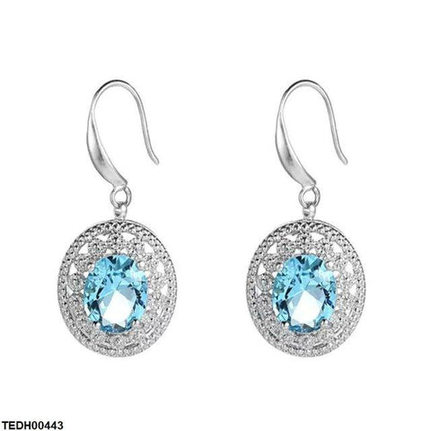 TEDH00443 YLE Oval Drop Earrings - TEDH