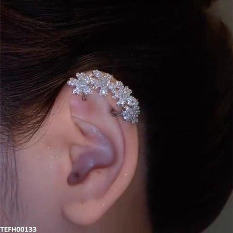 TEFH00133 SYB Flower Ear cuff - TEFH