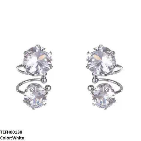 TEFH00138 BTO Double Round Ear Cuff Pair - TEFH