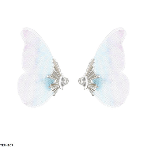 TEFH107 QWN Butterfly Ear Cuff Pair - TEFH