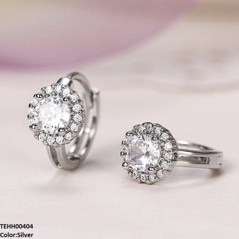 TEHH00404 CSH Round  Ear Hoops Pair - TEHH