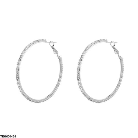 TEHH00454 ZHL Round Drop Hoops Pair - TEHH