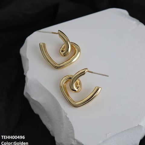 TEHH00496  LSH Curb Ear Hoops Pair - TEHH