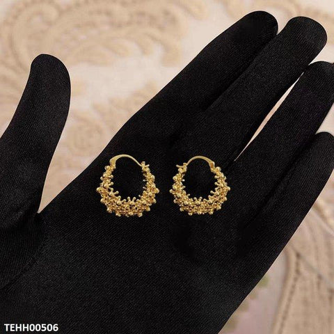 TEHH00506 SYB Round Ear Hoops Pair - TEHH