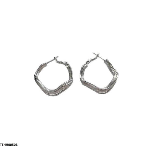 TEHH00508 SYB Round Layer Ear Hoops Pair - TEHH