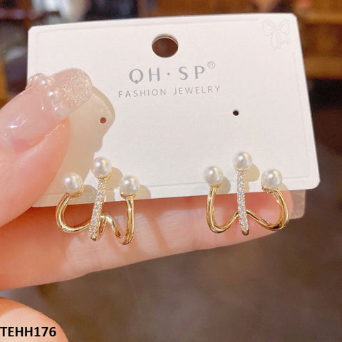 TEHH176 SYB Curved Bead Tops Pair - CEHH