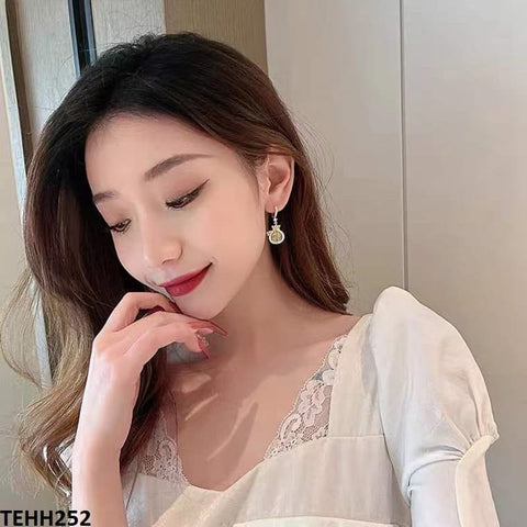 TEHH252 ZHL Dollar Hoops Pair - TEHH