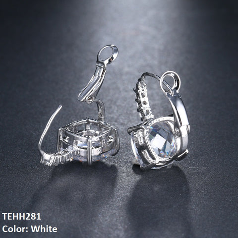 TEHH281 BYJ  Cushion Ear Hoops Pair - TEHH