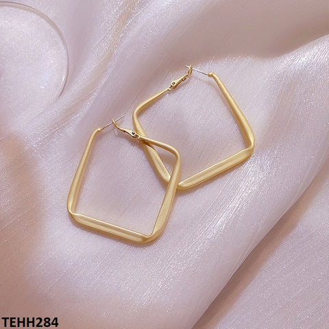 TEHH284 YYZ Square Ear Hoops Pair - CEHH