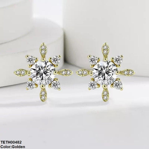 TETH00482 BLX Round Flower Tops Pair - TETH