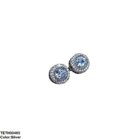 TETH00485 JJF Round Stone Tops Pair - TETH