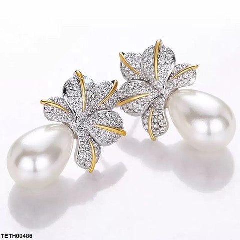 TETH00486 CSH Leaf Pearl Tops - TETH