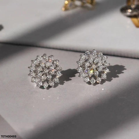 TETH00493 CSH Round Flower Tops Pair - TETH
