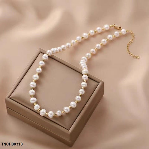 TNCH00318 YJJ Pearl Beads Necklace - TNCH