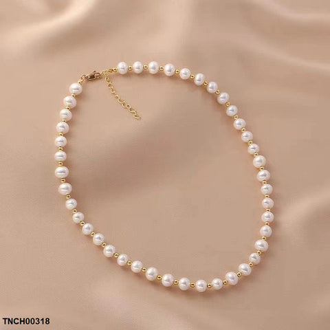 TNCH00318 YJJ Pearl Beads Necklace - TNCH