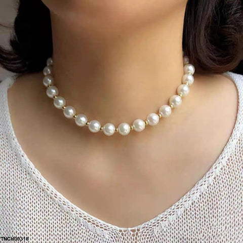 TNCH00318 YJJ Pearl Beads Necklace - TNCH