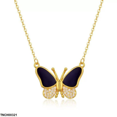TNCH00321 ZFQ Butterfly Necklace - TNCH