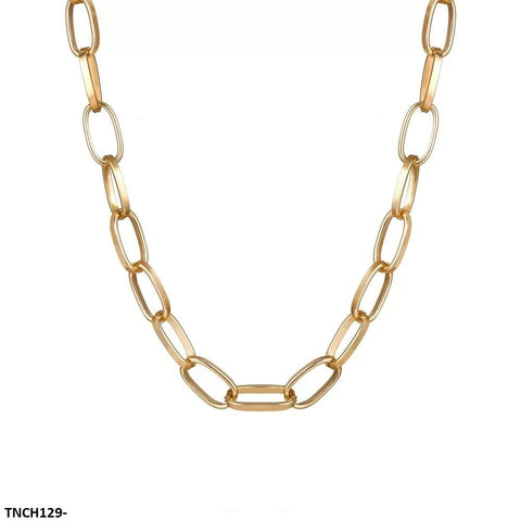 TNCH129 LQP Curb Chain Necklace - TNCH