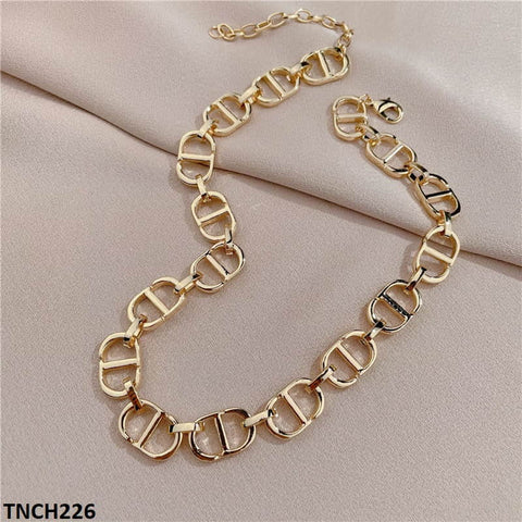 TNCH226 LSH Double-D Link Chain Necklace - TNCH