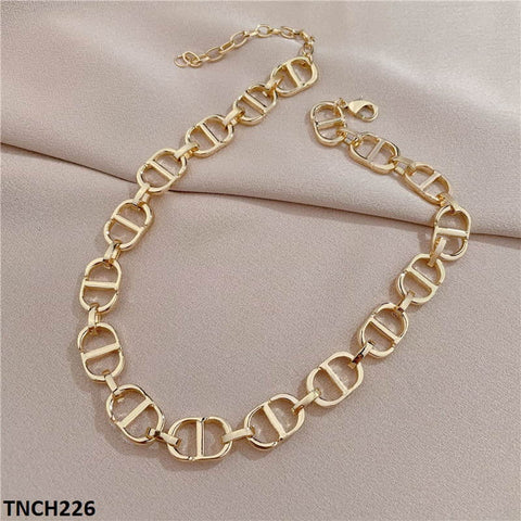 TNCH226 LSH Double-D Link Chain Necklace - TNCH