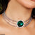 TNCH243 LQP Round Step Necklace - TNCH