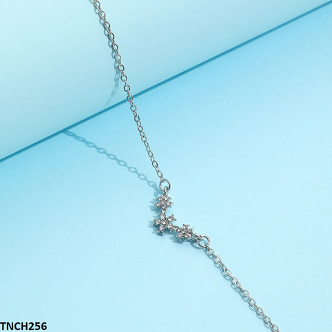 TNCH256 YPG Imp Flower Taill Necklace - TNCH