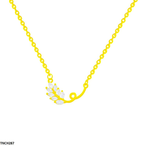 TNCH287 DDJ Leaf Necklace - TNCH