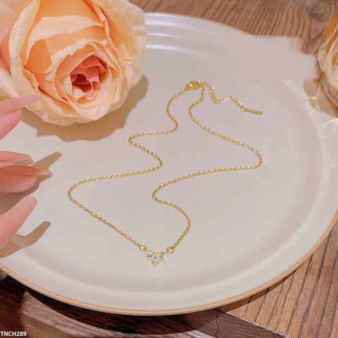 TNCH289 DDJ Heart Necklace - TNCH