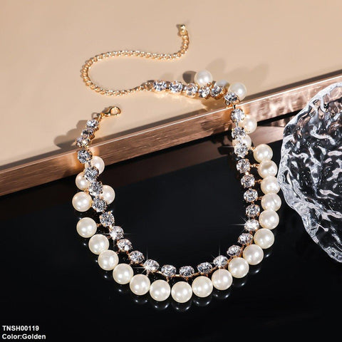 TNSH00119 YJJ Pearl Beads  Necklace - TNSH