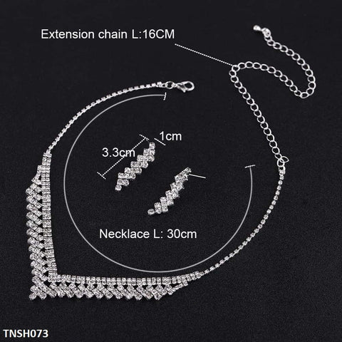 TNSH073 YJE Layered Necklace Set - TNSH