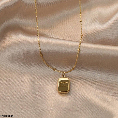 TPSH00644 DGF Stainless Steel Rectangle Pendent - CPSH