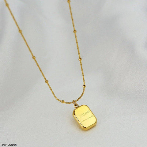 TPSH00644 DGF Stainless Steel Rectangle Pendent - CPSH