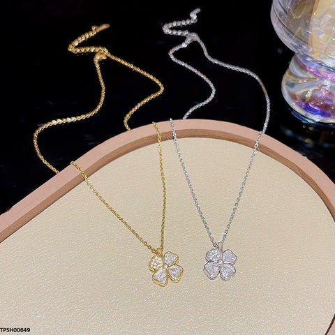TPSH00649 DDJ Leaf Flower Pendent  - TPSH