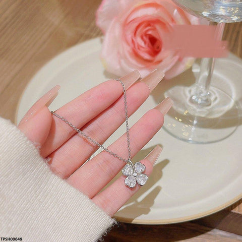 TPSH00649 DDJ Leaf Flower Pendent  - TPSH