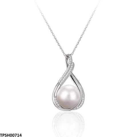 TPSH00714 YYZ Round Pearl Pendant Set - TPSH