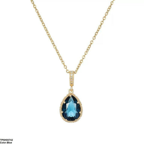 TPSH00742 YLE Tear Pendant Set - TPSH