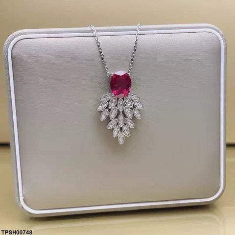 TPSH00748 CJD Oval/Marquise Pendant Set - TPSH
