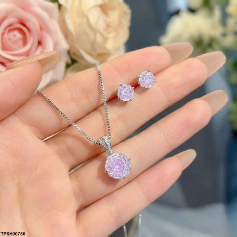 TPSH00756 GWH Round/Tear Pendant Set - TPSH