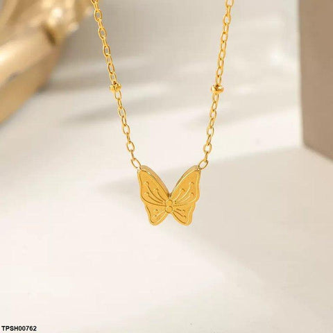 TPSH00762 DGF Stainless Steel Butterfly Pendent - TPSH