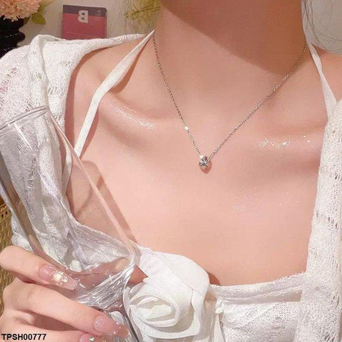 TPSH00777 HJF Round Pendant With Chain - TPSH