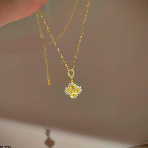 TPSH00841 GWH Four Leaf Clover ZIRCON Pendant - TPSH