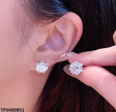 TPSH00851 KRL Round ZIRCON Stone Pendant Set - TPSH