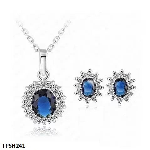 TPSH241 SDQ Oval Tops Pendant Set - CPSH