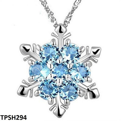 Enhance your style with the TPSH294 JMN Aqua Flower Star Curb Chain Pendant from TJ Wholesale Pakistan. This fashion jewelry piece adds a touch of elegance to your look. Crafted with precision, it is the perfect accessory to elevate any outfit.