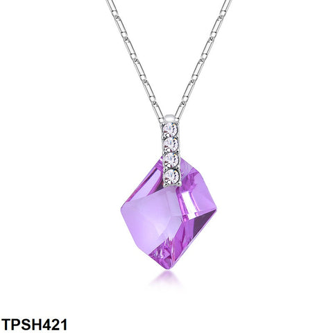 TPSH421 ZXS Diamond Cut Pendent With Chain - CPSH