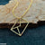 TPSH443 YYE Envelope Pendent With Chain - TPSH